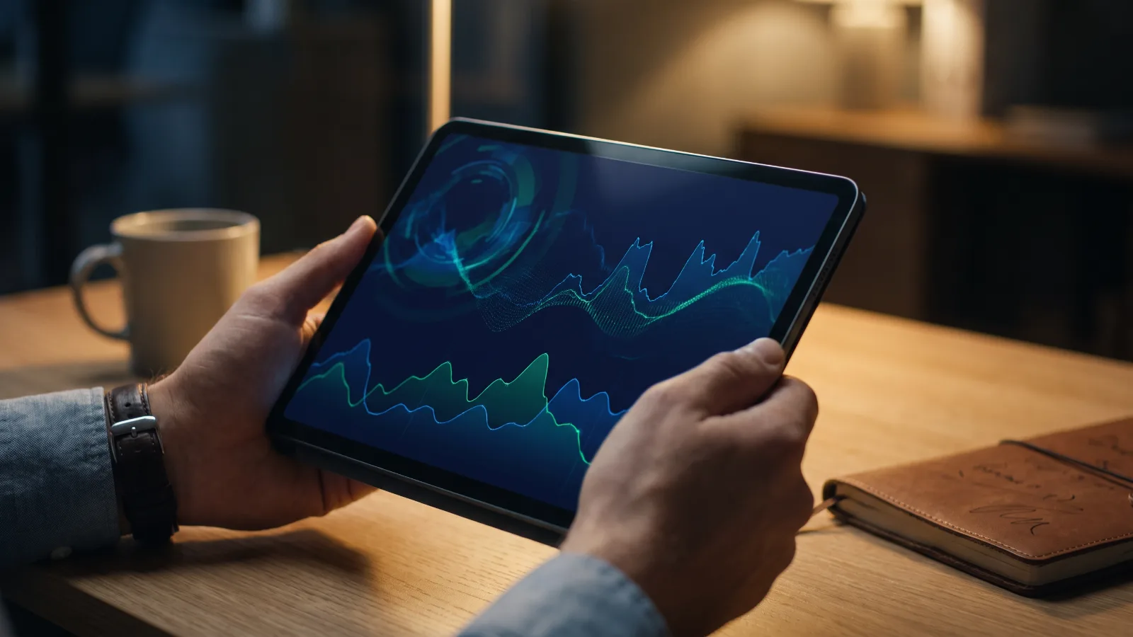 Reviewing store analytics on a tablet — budgeting Shopify development by store stage