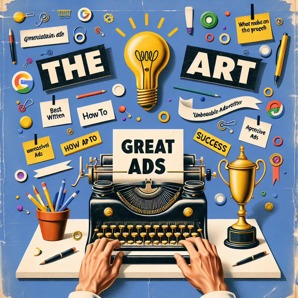 "Master the Art: How to Write Great Google Ads for Unbeatable Advertisement Success"